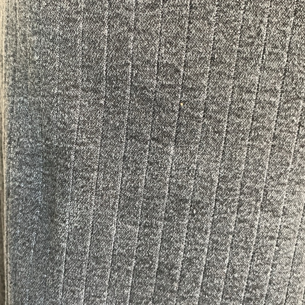 LAUREN JEANS CO Ralph Lauren jeans, grey, edgy stripe texture, high rise. 14P - Picture 10 of 17